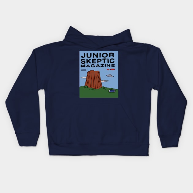 Junior skeptic Magazine Kids Hoodie by saintpetty